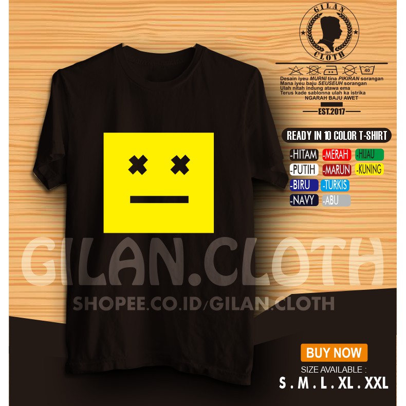 เสื้อยืดผู้ชาย90-เสื้อยืดวงญี่ปุ่นlarcencielsmileมิวสิคฮาราจูกุ-ผ้าgilan