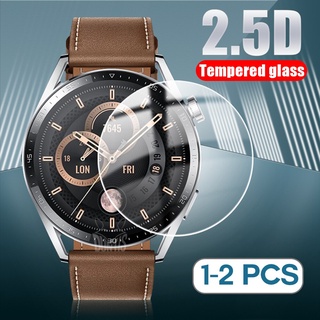 สินค้า ฟิล์ม Huawei Watch Gt 3 46mm ฟิล์มกระจกนิรภัยกันรอยหน้าจอสําหรับ Huawei Watchgt 3 Watch Film Glass ฟิล์ม Huawei GT 3 Smart Watch Gt 3 Case ฟิล์ม