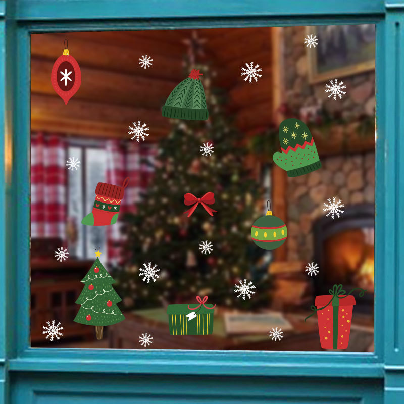 ภาพสินค้าสติกเกอร์ติดผนัง หน้าต่าง ลายซานตาคลอส คริสต์มาส สําหรับตกแต่งบ้าน เทศกาลปีใหม่ 2023 จากร้าน sweetheart01.th บน Shopee ภาพที่ 5