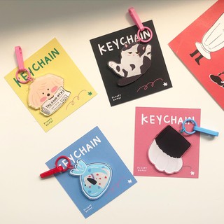 FLUFFY HOMEY  KEY CHAIN พวงกุญแจ อะคิลิค