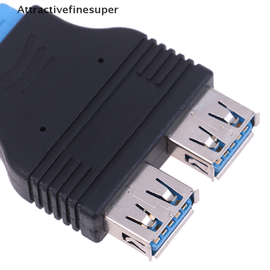 lt-afs-gt-อะแดปเตอร์เชื่อมต่อเมนบอร์ด-2-พอร์ต-usb-3-0-ตัวเมีย-เป็น-20-pin-ตัวเมีย