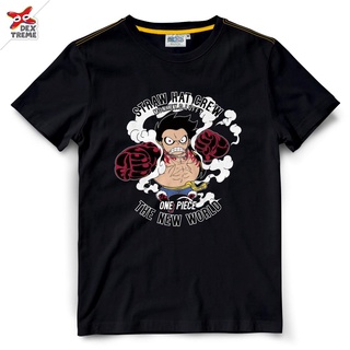 เสื้อยืดวันพีช One Piece 1293-BK Luffy GEAR4