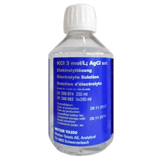 สินค้า 51 305 072 Electrolyte Solution ( KCL 3 mol/L ) รุ่น 51 305 072 ยี่ห้อ Mettler Toledo