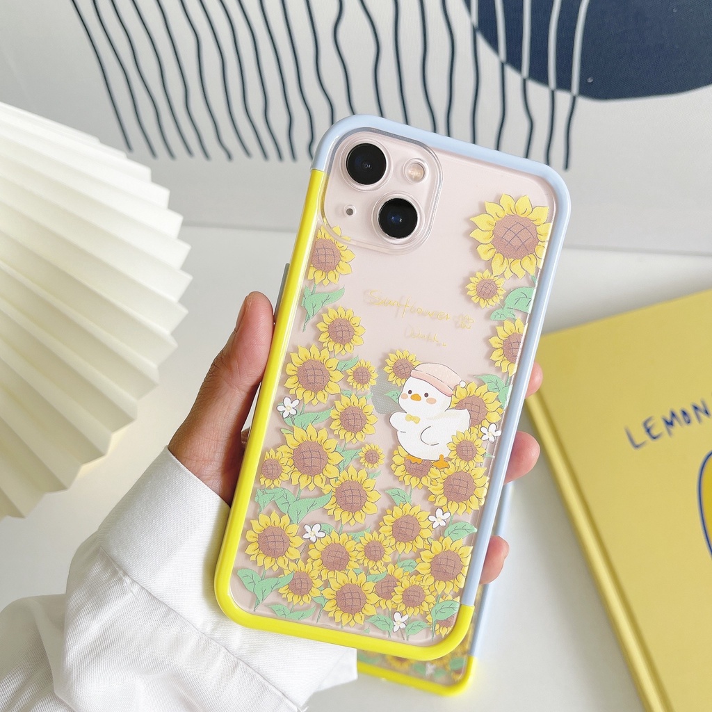 เคสประกอบ-เคสประกอบไอโฟน-เคสลายดอกไม้-ปั้ม-เคสทางตะวัน