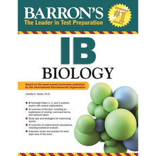 DKTODAY หนังสือ BARRONS IB BIOLOGY:THE LEADER TEST PREPARATION