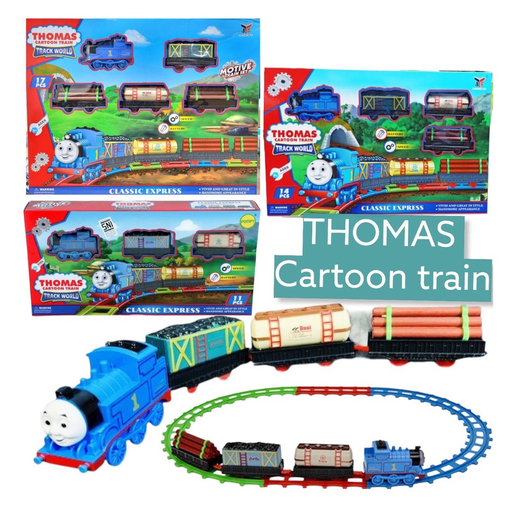 ของเล่นเด็ก-รถไฟโทมัสพร้อมราง-รถไฟโทมัส-แบบ-3-4-และ-5-โบกี้-รถไฟพร้อมราง-ของเล่นสุดฮิต-ty012