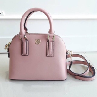 TORY BURCH SAFFIANO ZIP BAG แท้💯