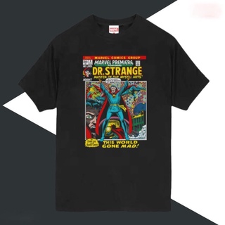 Power 7 Shop เสื้อยืดการ์ตูน ลาย มาร์เวล Doctor Strange ลิขสิทธ์แท้ MARVEL COMICS  T-SHIRTS (MVX-033)