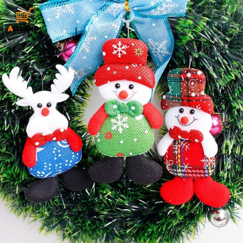 คอลเลกชันคริสต์มาส-12-ชิ้น-เซต-น่ารัก-ซานตาคลอส-กวาง-รูปร่าง-ตุ๊กตาสักหลาด-การ์ตูนหมี-สโนว์แมน-จี้ต้นคริสต์มาส-อุปกรณ์ตกแต่งงานเลี้ยงคริสต์มาส