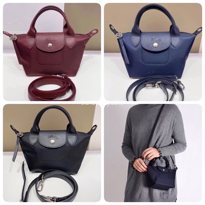 Longchamp Neo ไซส์ XS รุ่นใหม่สายปรับได้ (เลือกสีด้านใน)