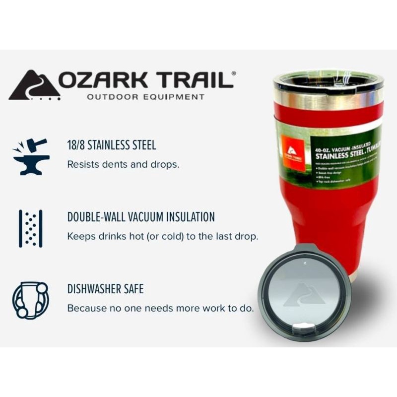 ozark-ttail-tumbler-40oz-jumbo-size-แก้วเก็บความเย็นยาวนาน-18-24-ชม-ขนาดใหม่จุได้เต็มที่