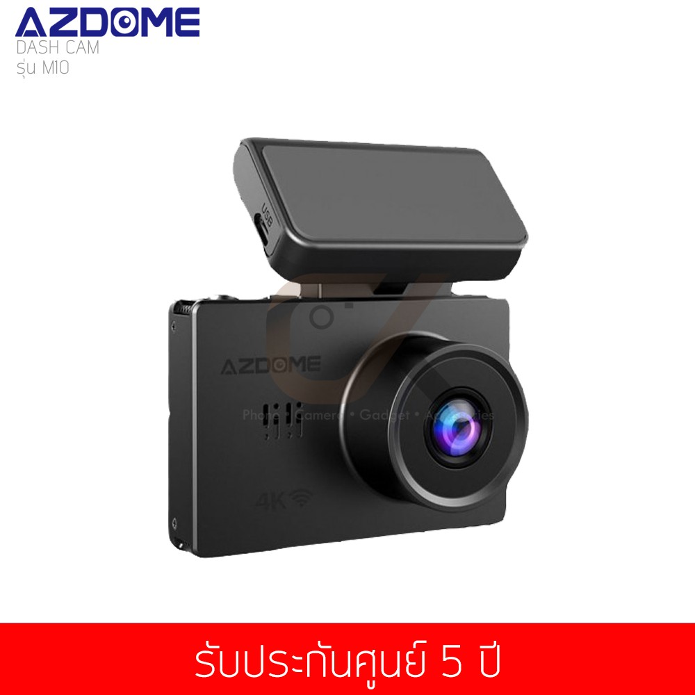 กล้องติดรถยนต์-azdome-รุ่น-m10-pro-4k-dasdhcam-touch-screen-wifi-gps-gesture-sensing