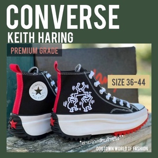 รองเท้า CONVERSE KEITH HARING รองเท้าคอนเวิร์สส้นหนา