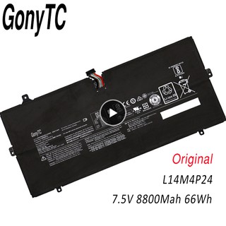 ❤GONYTC L14M4P24 Genuine Original L14L4P24 Laptop Battery For Lenovo YOGA 4 PRO 900 900-13ISK 900-I00