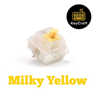 ภาพหน้าปกสินค้า[Linear] Gateron Pro Milky Yellow Factory Lubed 1 ชิ้น ราคาถูกที่สุด !!!! ที่เกี่ยวข้อง