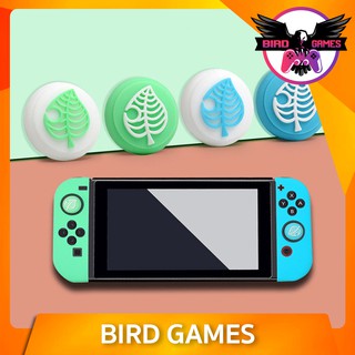 จุก Joy con ลาย ใบไม้ [ที่ครอบอนาล็อก Switch] [Nintedo Switch] [Animal Crossing] [จุกอนาล็อค] [จอย con]