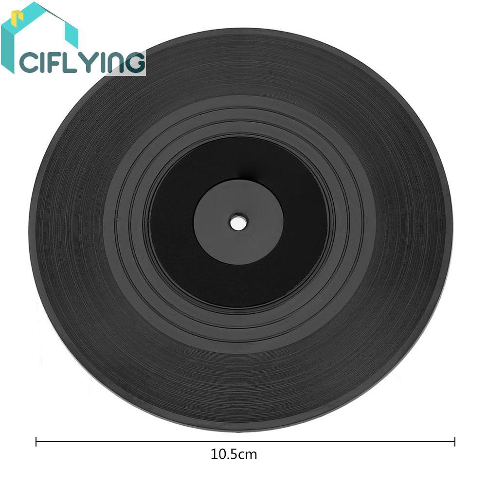 ciflying-retro-record-coasters-for-drinks-vinyl-record-disk-coasters-colorful-vinyl-disk-coasters-prevent