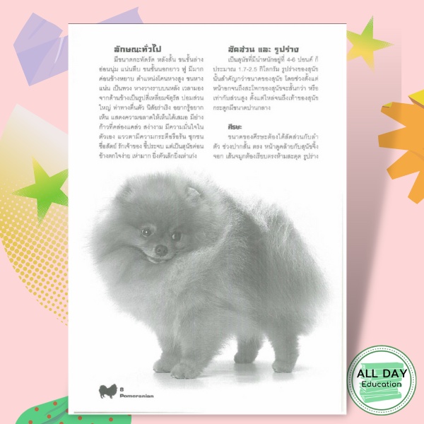 หนังสือ-คู่มือการเพาะเลี้ยง-pomeranian-สัตว์และการเกษตร-สัตว์เลี้ยง-สุนัข-ออลเดย์-เอดูเคชั่น