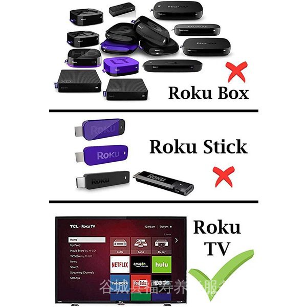 haixin-roku-รีโมตคอนโทรลทีวี-พร้อมปุ่มควบคุมระดับเสียง-และปุ่มพาวเวอร์ทีวี-เหมาะสําหรับทีวี-haixin-roku-ทุกรุ่น-roku-ในตัว-roku-player-connection-ไม่มีทีวี