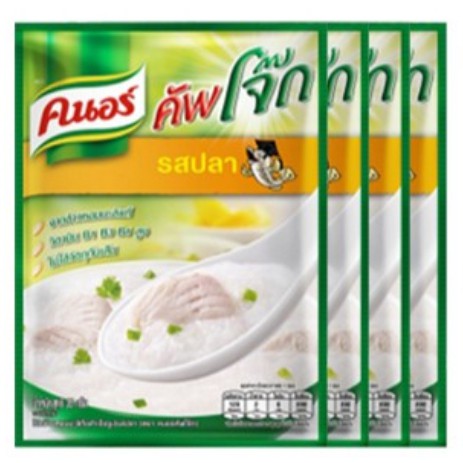คนอร์-คัพโจ๊กกึ่งสำเร็จรูป-32กรัม-x-4ซอง