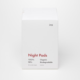 ภาพหน้าปกสินค้าira concept: Night Pads / ผ้าอนามัยกลางคืนออร์แกนิคและย่อยสลายได้ ไอร่า ที่เกี่ยวข้อง