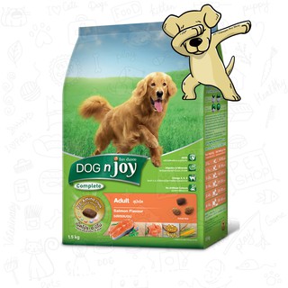 [Cheaper] Dognjoy Complete สูตรสุนัขโต รสแซลมอน 1.5kg
