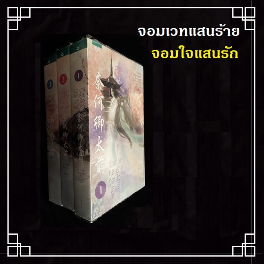 หนังสือมือ2-นิยายแปลจีน-จอมเวทแสนร้ายจอมใจแสนรัก-3-เล่มจบ