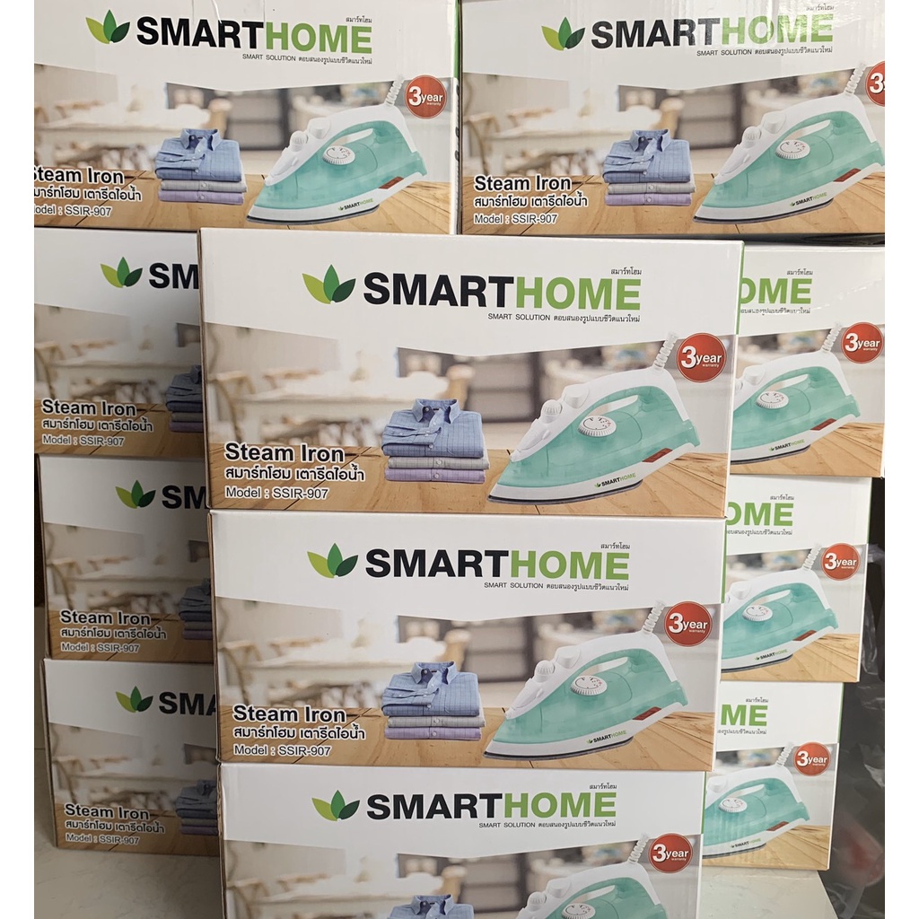 ภาพสินค้าเตารีดไอน้ำ เตารีดไฟฟ้า OTTO รุ่น EI-605(คละสี) / IN-HOUSE รุ่น IR021ST / SMARTHOME รุ่น SSIR-925, SSIR-907 จากร้าน yourniceshop บน Shopee ภาพที่ 7