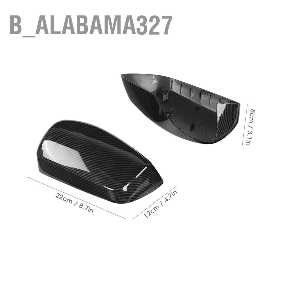 b-alabama327-ฝาครอบกระจกมองหลัง-คาร์บอนไฟเบอร์-cw-bw-m12-rplmt-สําหรับ-e60-e61-e63-e64-03-08-2-ชิ้น