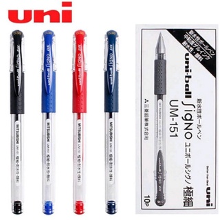 Uni-ball Signo DX UM-151 ปากกาเจล ยูนิบอล 0.38 mm.