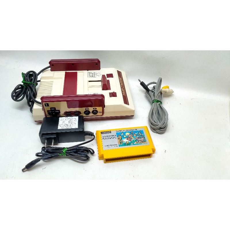 Famicom แท้ Japan ระบบ AV Custom ชุดไฟไทยพร้อมเล่นสายAVยาวๆต่อจอทีวี ...