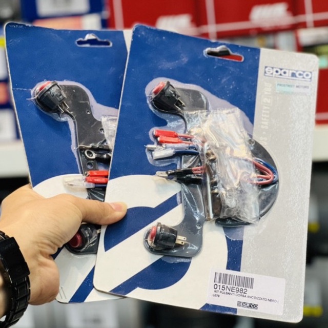 สวิท รถแข่ง แพดเดิ้ลชิฟ แตรมิกกี้เม้า Sparco External Horn Button Kit ...
