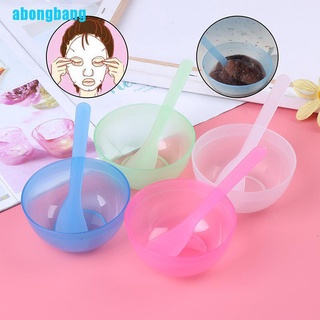 Abongbang 2 In 1 ชุดเครื่องมือแต่งหน้า ชามมาส์กหน้า Diy