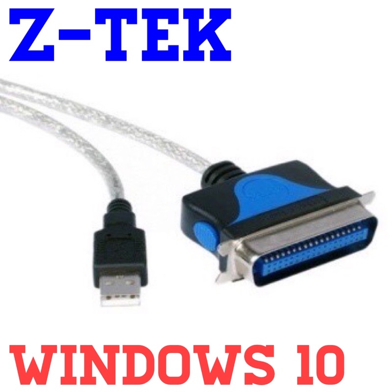 ภาพหน้าปกสินค้าสาย USB Parallel 1284 USB-IEEE 1284 Parallel Printer Cable 1.5M จากร้าน khunsua บน Shopee