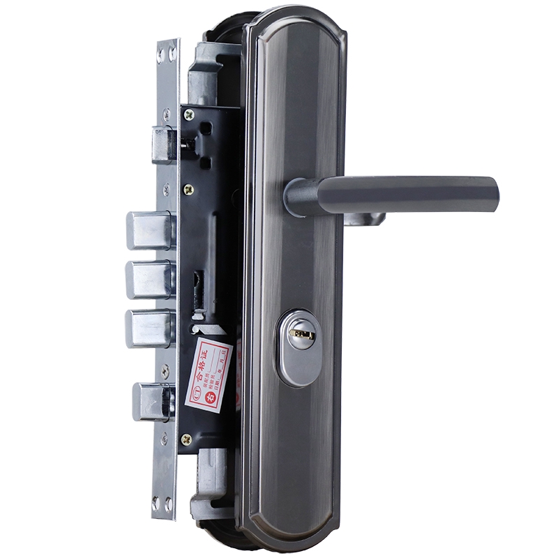 ป้องกันการโจรกรรมล็อคประตูชุดล็อคบ้านจัดการสากลเหล็กประตูโลกล็อคล็อคประตูล็อคประตูไม้ในร่มล็อคประตู
