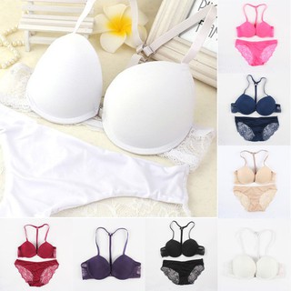 ก่อนซื้อเก็บโค้ดนะจ๊ะ Underwire Push Up Bra ชุดชั้นในสำหรับผู้หญิง