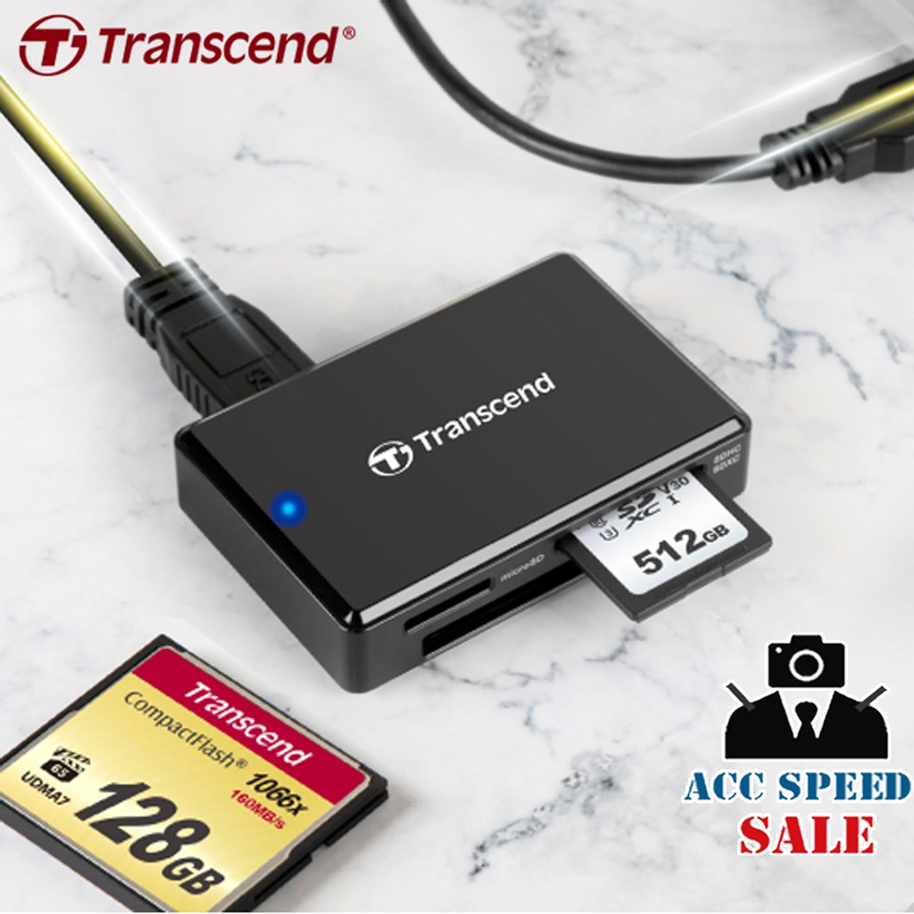 transcend-rdf8k2-usb-3-1-multi-card-reader-ตัวอ่านการ์ด