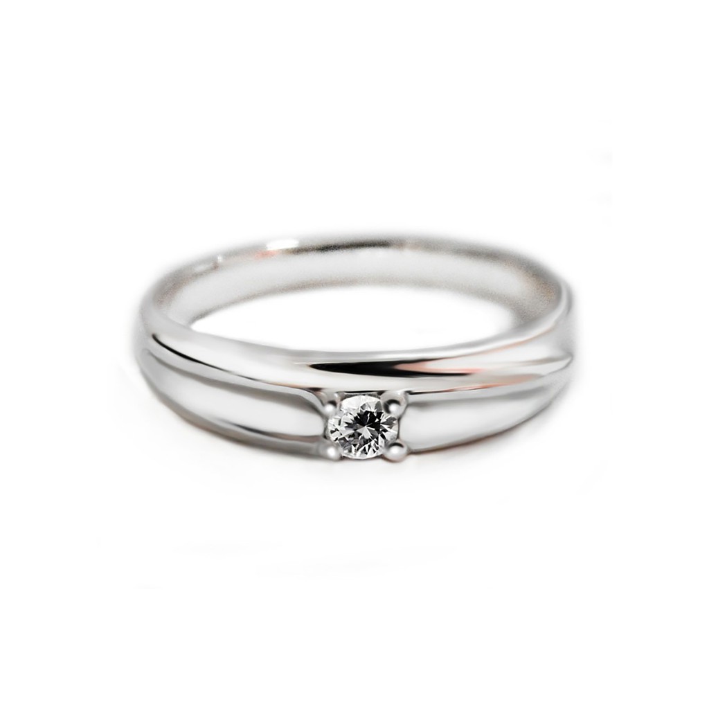 finejewelthai-แหวนเพชรcz-แหวนเงินแท้-เพชรสังเคราะห์-silver-daimond-cz-ring-r1197cz