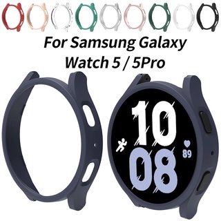 เคสนาฬิกาข้อมือ PC แข็ง กันกระแทก แบบเปลี่ยน สําหรับ Samsung Galaxy Watch 5 40 มม. 44 มม. 40 มม. 44 มม. Galaxy Watch 5 Pro 45 มม.