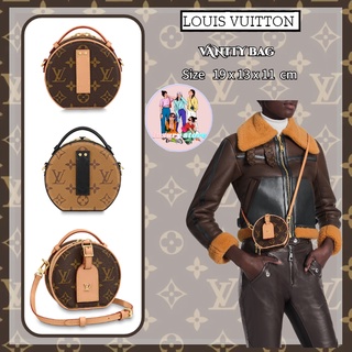 หลุยส์วิตตอง  LouisVuitton BOITE CHAPEAU series bag/crossbody/shoulder/waist bag/ หลากหลายวิธีหลัง/แท้100%