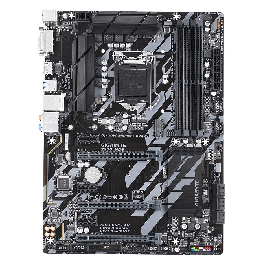 mainboard-intel-gigabyte-z370-hd3-socket-1151v2-มือสอง-พร้อมส่ง-แพ็คดีมาก-แถมถ่านไบออส