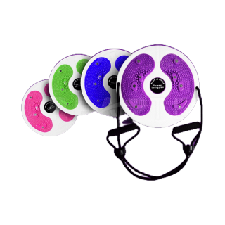 โปรโมชั่น : READTE จานทวิตออกกําลังกาย จานหมุนออกกำลังกาย มีเชือกแรงต้าน หมุนลดเอว บริหารสะโพก WAIST TWISTING DISC