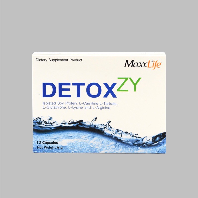 Detoxy ดีท๊อกซี่ 10 แคปซูล ขจัดพิษของแอลกอร์ฮอล | Shopee Thailand