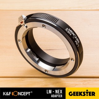 ภาพหน้าปกสินค้าเมาท์แปลง K&F LM-NEX ( Leica M / LM - Sony E / FE / NEX Lens Adapter / KF ) ที่เกี่ยวข้อง