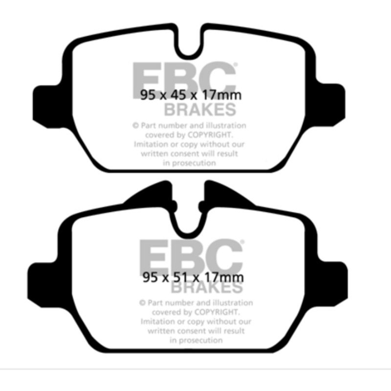 ผ้าเบรค-ebc-brakes-ผ้าหลัง-bmw-e90-320-318-ขนาดจาน-296mm