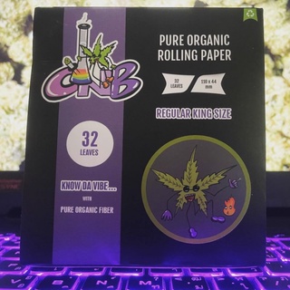 กระดาษออแกนิค CNB 1กล่อง50แพ็ค 1แพ็ค34แผ่น Organic paper KingSize