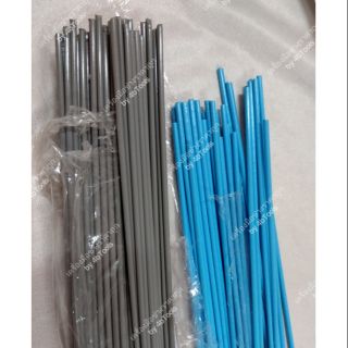 ลวดเชื่อม PVC สีฟ้า , สีเทา (ราคาต่อเส้น)