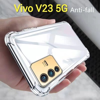 Vivo V23 5G เคสใสกันกระแทก เคสมือถือ เคสกันรอย เคสกันกระแทก เคสโทรศัพท์ เคสนิ่ม เคสTPU ส่งจากไทย