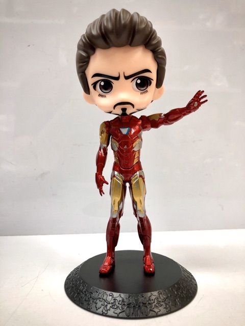 โมเดล-super-hero-q-posket-ironman-tony-stark-spiderman-ของตกแต่ง-ของเล่นสะสม