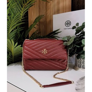 Tory Burch Factory Outlet Quilted Chain Crossbody Sling Bag